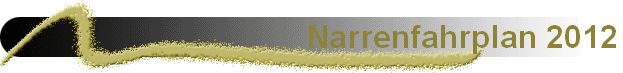 Narrenfahrplan 2012